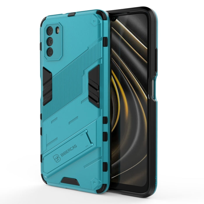 Punk Armor 2 en 1 PC + TPU Estuche a prueba de golpes con soporte invisible, For Xiaomi Poco M3, For Xiaomi Redmi Note 9 Pro 5G, For Xiaomi Redmi K40 / K40 Pro, For Xiaomi Redmi Note 9 4G, For Xiaomi Redmi Note 9 Pro Max, For Xiaomi Redmi K30          ...