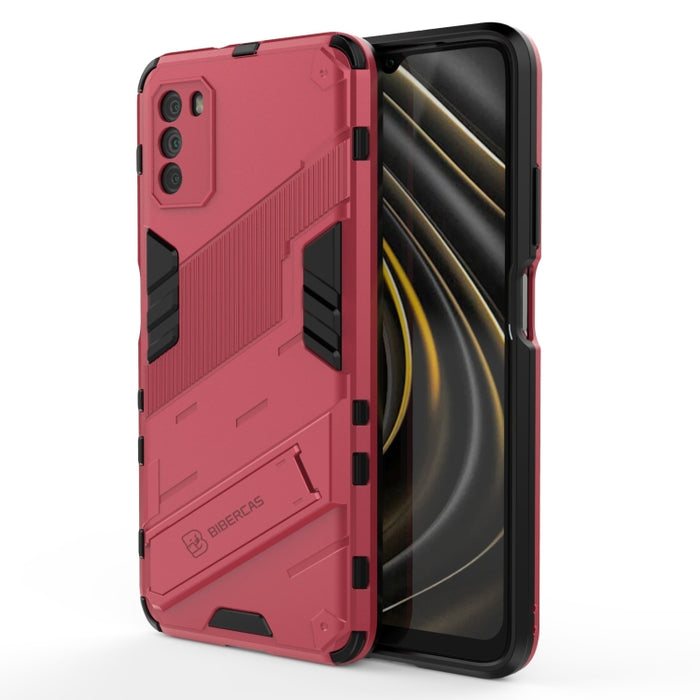 Punk Armor 2 en 1 PC + TPU Estuche a prueba de golpes con soporte invisible, For Xiaomi Poco M3, For Xiaomi Redmi Note 9 Pro 5G, For Xiaomi Redmi K40 / K40 Pro, For Xiaomi Redmi Note 9 4G, For Xiaomi Redmi Note 9 Pro Max, For Xiaomi Redmi K30          ...