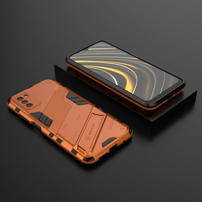 Punk Armor 2 en 1 PC + TPU Estuche a prueba de golpes con soporte invisible, For Xiaomi Poco M3, For Xiaomi Redmi Note 9 Pro 5G, For Xiaomi Redmi K40 / K40 Pro, For Xiaomi Redmi Note 9 4G, For Xiaomi Redmi Note 9 Pro Max, For Xiaomi Redmi K30          ...
