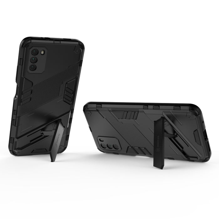 Punk Armor 2 en 1 PC + TPU Estuche a prueba de golpes con soporte invisible, For Xiaomi Poco M3, For Xiaomi Redmi Note 9 Pro 5G, For Xiaomi Redmi K40 / K40 Pro, For Xiaomi Redmi Note 9 4G, For Xiaomi Redmi Note 9 Pro Max, For Xiaomi Redmi K30          ...