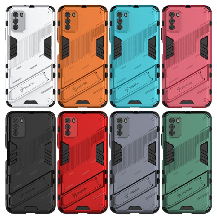 Punk Armor 2 en 1 PC + TPU Estuche a prueba de golpes con soporte invisible, For Xiaomi Poco M3, For Xiaomi Redmi Note 9 Pro 5G, For Xiaomi Redmi K40 / K40 Pro, For Xiaomi Redmi Note 9 4G, For Xiaomi Redmi Note 9 Pro Max, For Xiaomi Redmi K30          ...