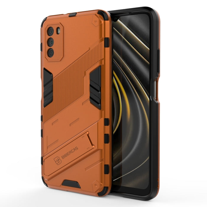 Punk Armor 2 en 1 PC + TPU Estuche a prueba de golpes con soporte invisible, For Xiaomi Poco M3, For Xiaomi Redmi Note 9 Pro 5G, For Xiaomi Redmi K40 / K40 Pro, For Xiaomi Redmi Note 9 4G, For Xiaomi Redmi Note 9 Pro Max, For Xiaomi Redmi K30          ...