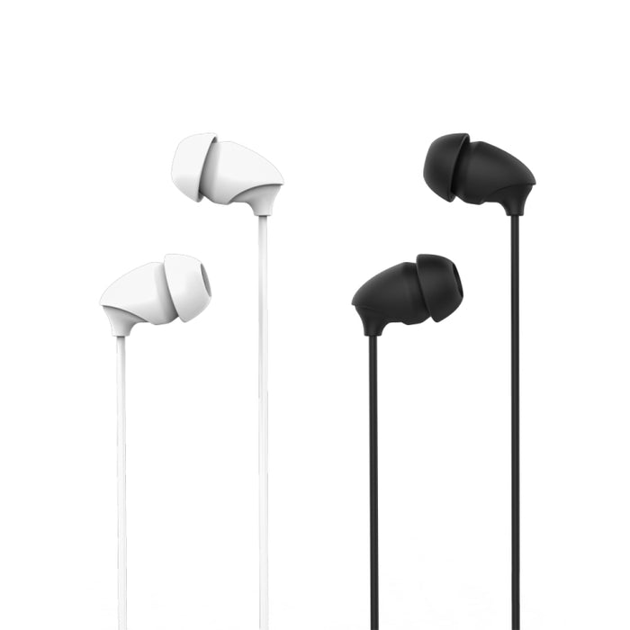 REMAX RM-588 Auriculares intrauditivos estéreo para dormir con control por cable y MIC y soporte manos libres