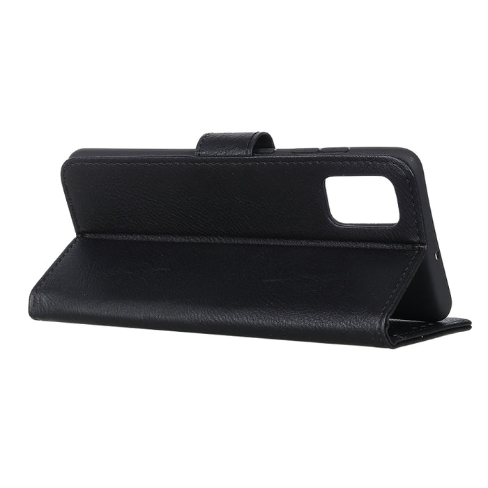 KHAZNEH Estuche de cuero con tapa horizontal con textura de cuero de vaca con soporte y ranuras para tarjetas y billetera, For Google Pixel 5A 5G, For Xiaomi Redmi K40 / K40 Pro / Mi 11i / Poco F3