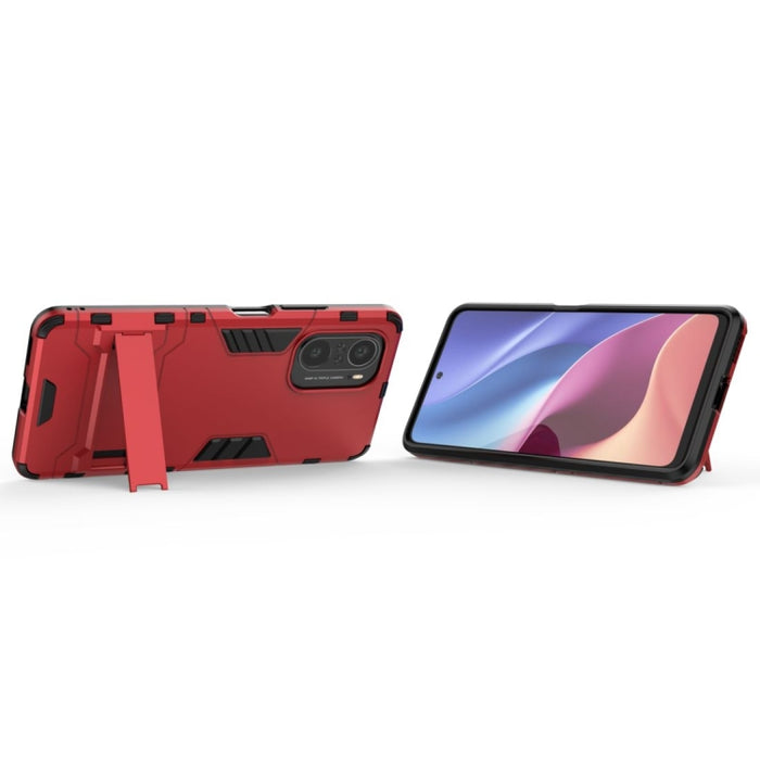 Estuche protector a prueba de golpes con soporte, For Xiaomi Redmi K40 / K40 Pro