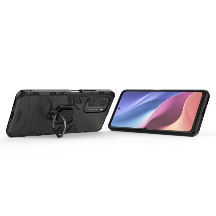 Funda protectora de PC + TPU a prueba de golpes con soporte de anillo magnético, For Xiaomi Redmi K40 / K40 Pro