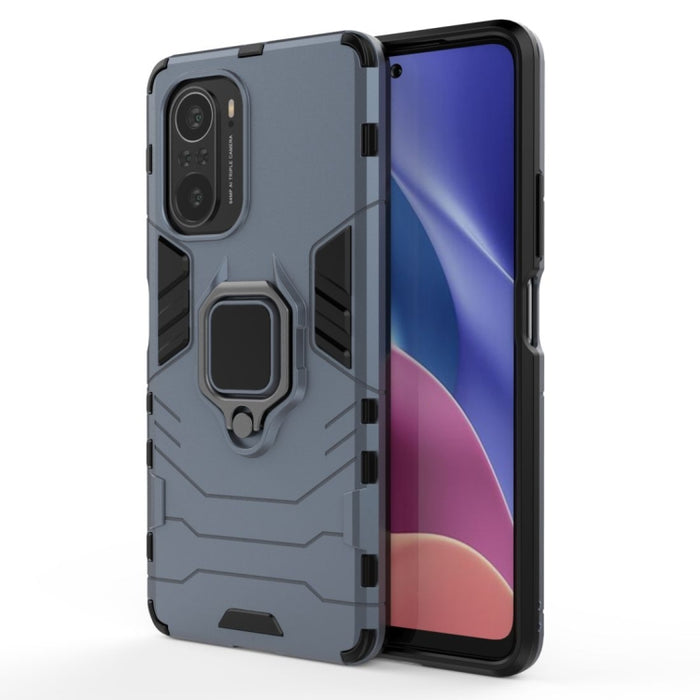 Funda protectora de PC + TPU a prueba de golpes con soporte de anillo magnético, For Xiaomi Redmi K40 / K40 Pro