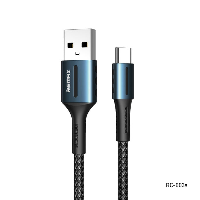 Cable de datos de carga de la serie Remax 2.4A Barrett, longitud: 1 m