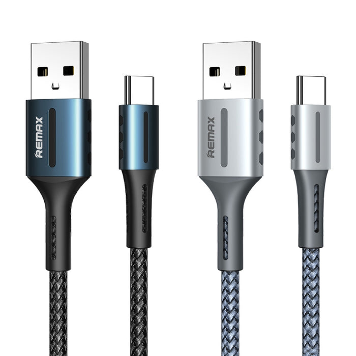 Cable de datos de carga de la serie Remax 2.4A Barrett, longitud: 1 m