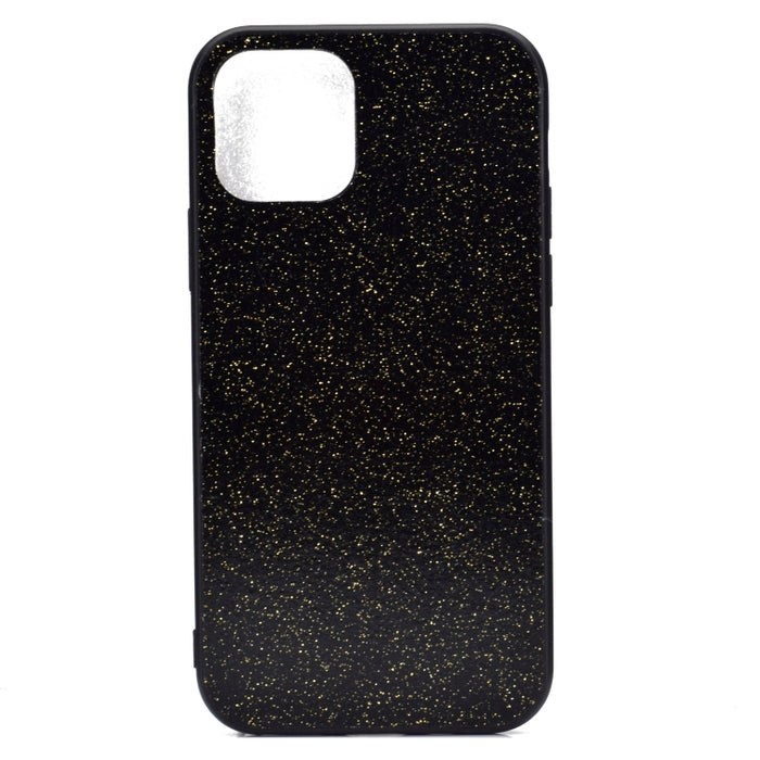 Estuche protector de TPU de piel de pasta de polvo de brillo a prueba de golpes