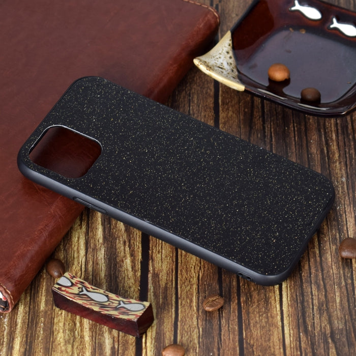 Estuche protector de TPU de piel de pasta de polvo de brillo a prueba de golpes