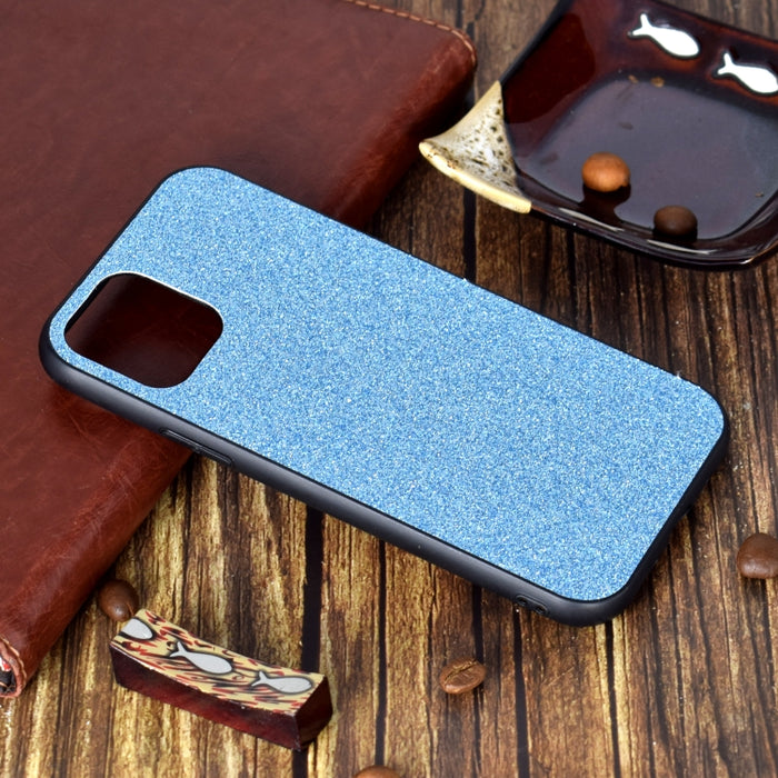 Estuche protector de TPU de piel de pasta de polvo de brillo a prueba de golpes