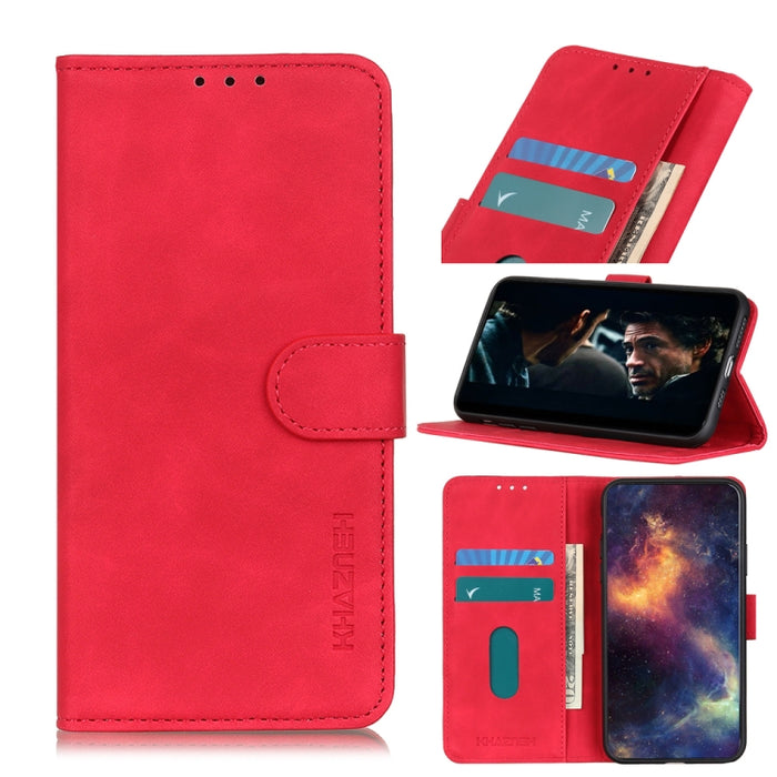 KHAZNEH Retro Texture PU + TPU Estuche de cuero con tapa horizontal con soporte y ranuras para tarjetas y billetera, For OPPO Find X3 / Find X3 Pro, For Sony Xperia Ace II, For Samsung Galaxy A02s (164mm US Version), For Xiaomi Redmi Note 10 4G / Note ...