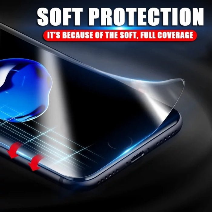 25 PCS 0.1mm 2.5D Cubierta completa Anti-spy Protector de pantalla Película de hidrogel a prueba de explosiones