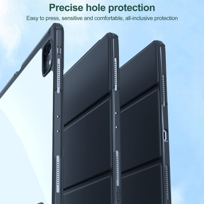 Mutural Pinyue Series PC + TPU Estuche de cuero con tapa horizontal con soporte y ranura para bolígrafo y función de suspensión / activación