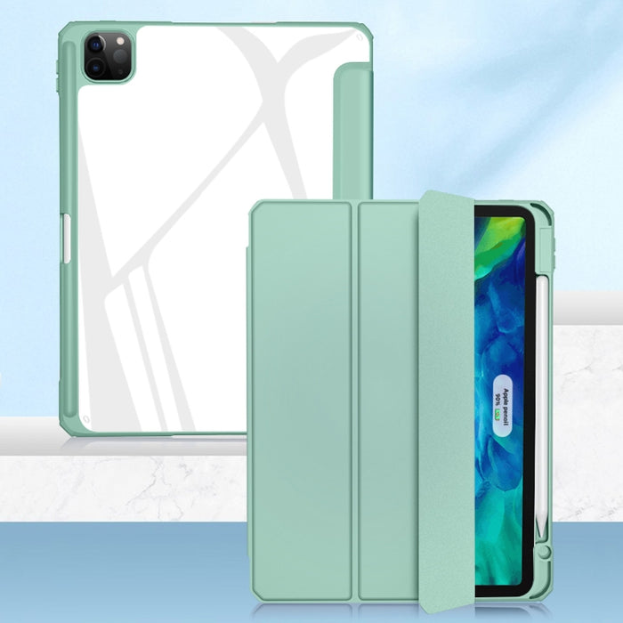 Mutural Pinyue Series PC + TPU Estuche de cuero con tapa horizontal con soporte y ranura para bolígrafo y función de suspensión / activación