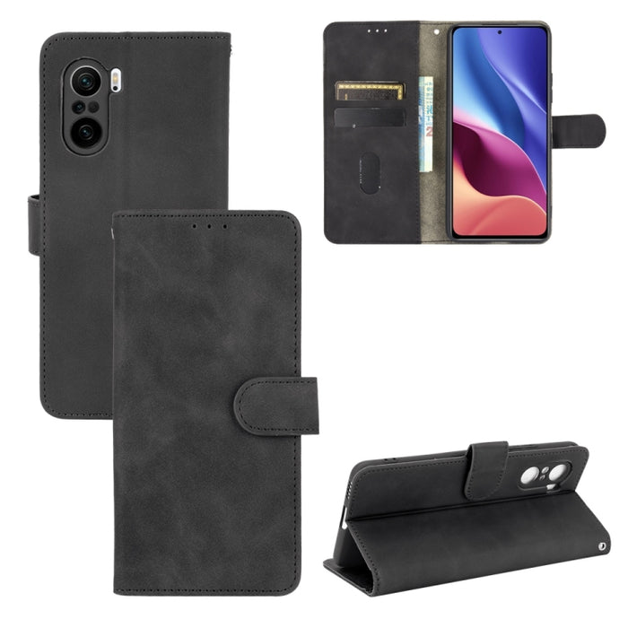 Funda de piel sintética con textura de piel de becerro con tapa horizontal y hebilla magnética con soporte, ranuras para tarjetas y cartera, For Xiaomi Redmi K40 / K40 Pro, For Motorola Moto E7 Power