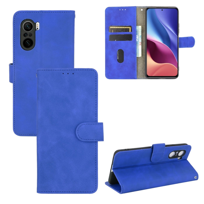 Funda de piel sintética con textura de piel de becerro con tapa horizontal y hebilla magnética con soporte, ranuras para tarjetas y cartera, For Xiaomi Redmi K40 / K40 Pro, For Motorola Moto E7 Power