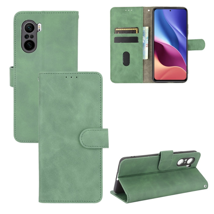 Funda de piel sintética con textura de piel de becerro con tapa horizontal y hebilla magnética con soporte, ranuras para tarjetas y cartera, For Xiaomi Redmi K40 / K40 Pro, For Motorola Moto E7 Power