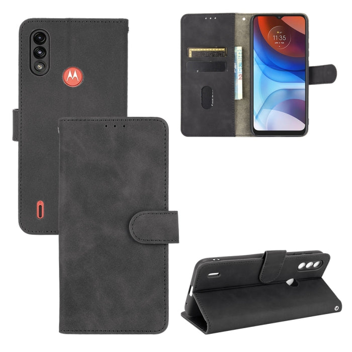 Funda de piel sintética con textura de piel de becerro con tapa horizontal y hebilla magnética con soporte, ranuras para tarjetas y cartera, For Xiaomi Redmi K40 / K40 Pro, For Motorola Moto E7 Power