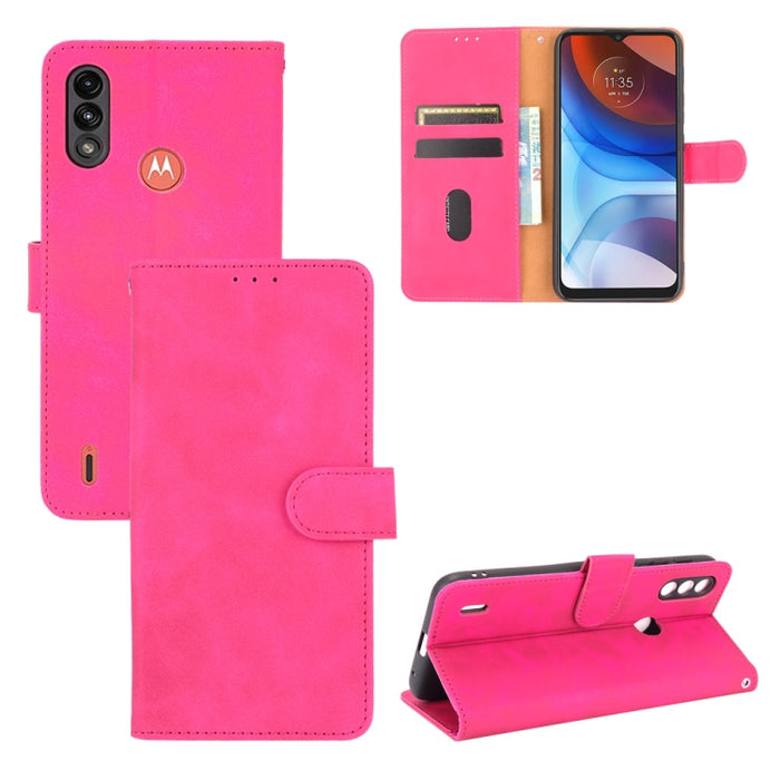 Funda de piel sintética con textura de piel de becerro con tapa horizontal y hebilla magnética con soporte, ranuras para tarjetas y cartera, For Xiaomi Redmi K40 / K40 Pro, For Motorola Moto E7 Power