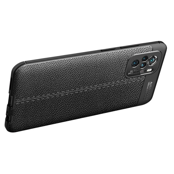 Estuche a prueba de golpes de TPU con textura Litchi, For Xiaomi Redmi Note 10 4G / Note 10S, For Xiaomi Mi 10S
