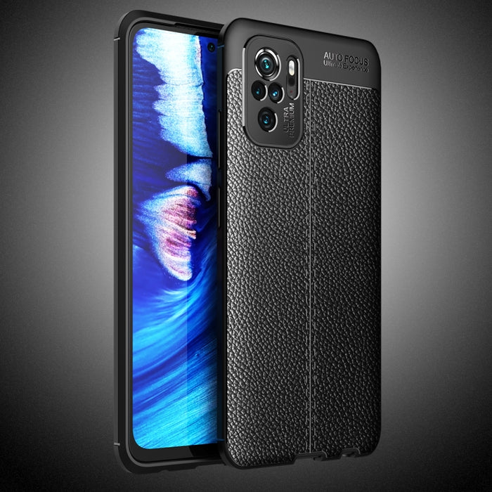 Estuche a prueba de golpes de TPU con textura Litchi, For Xiaomi Redmi Note 10 4G / Note 10S, For Xiaomi Mi 10S