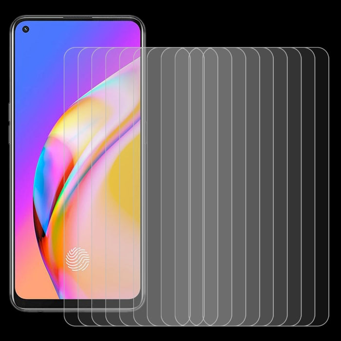 10 PCS 2.5D Película de vidrio templado sin pantalla completa, For OPPO F19 Pro (10 PCS), For Xiaomi Redmi Note 10 / Note 11 5G International Version / Note 10 Overseas Version 6.43 (10 PCS), For OPPO Reno5 Lite (10 PCS)                                ...