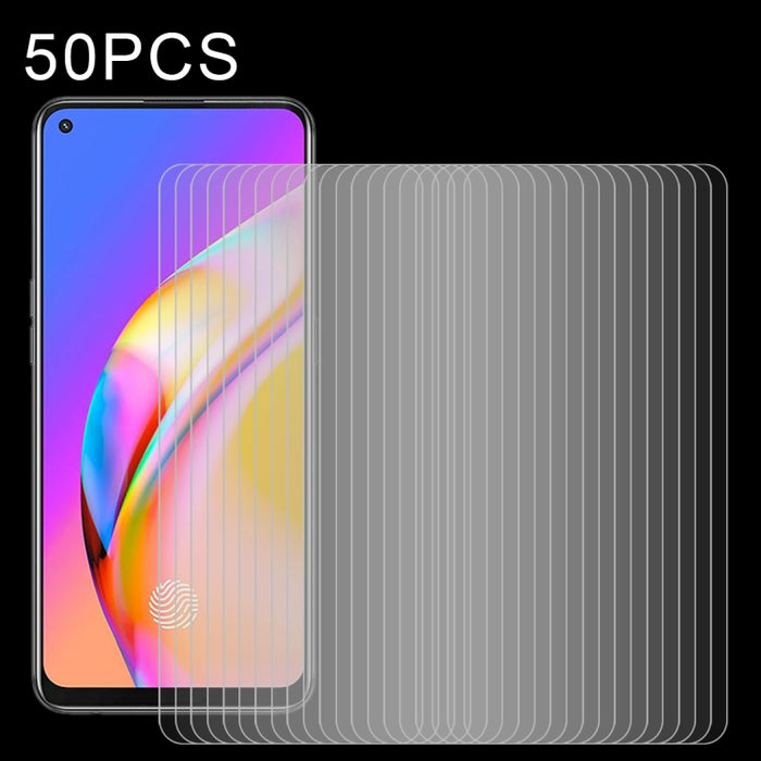 50 PCS 2.5D Película de vidrio templado de pantalla no completa, For Xiaomi Redmi Note 10 / Note 11 5G International Version / Note 10 Overseas Version 6.43 (50 PCS), For OPPO F19 Pro (50 PCS), For OPPO Reno5 Lite (50 PCS)                              ...