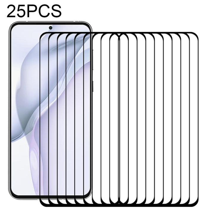 25 PCS Pegamento completo Protector de pantalla de cubierta completa Película de vidrio templado, For OnePlus 9 / 9R (25 PCS), For vivo iQOO Neo5 (25 PCS), For vivo S9 (25 PCS), For Huawei P50 (25 PCS), For Xiaomi Redmi Note 10 (25 PCS)                ...