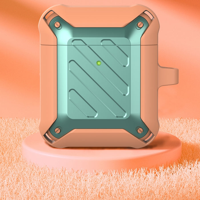 Estuche protector de silicona de sarga de abejorro a prueba de golpes para auriculares inalámbricos