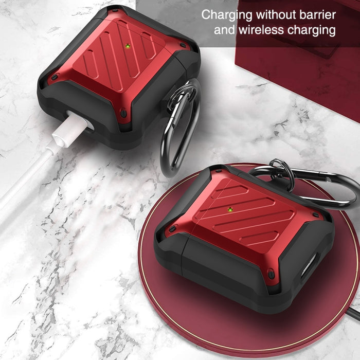 Estuche protector de silicona de sarga de abejorro a prueba de golpes para auriculares inalámbricos