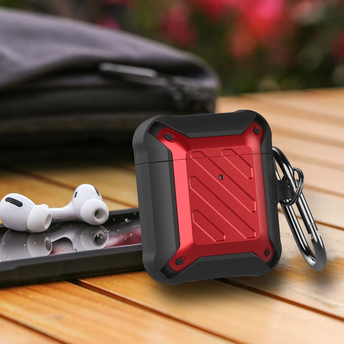 Estuche protector de silicona de sarga de abejorro a prueba de golpes para auriculares inalámbricos