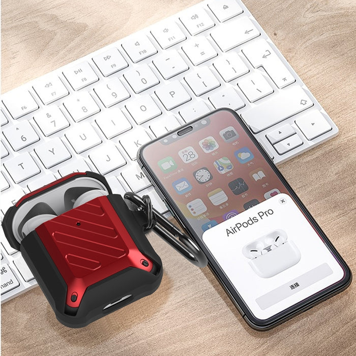 Estuche protector de silicona de sarga de abejorro a prueba de golpes para auriculares inalámbricos