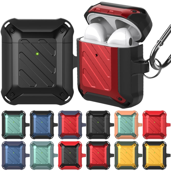Estuche protector de silicona de sarga de abejorro a prueba de golpes para auriculares inalámbricos