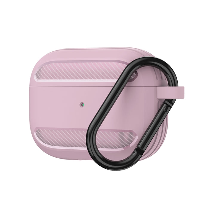 Estuche protector de TPU con armadura de fibra de carbono a prueba de golpes para auriculares inalámbricos