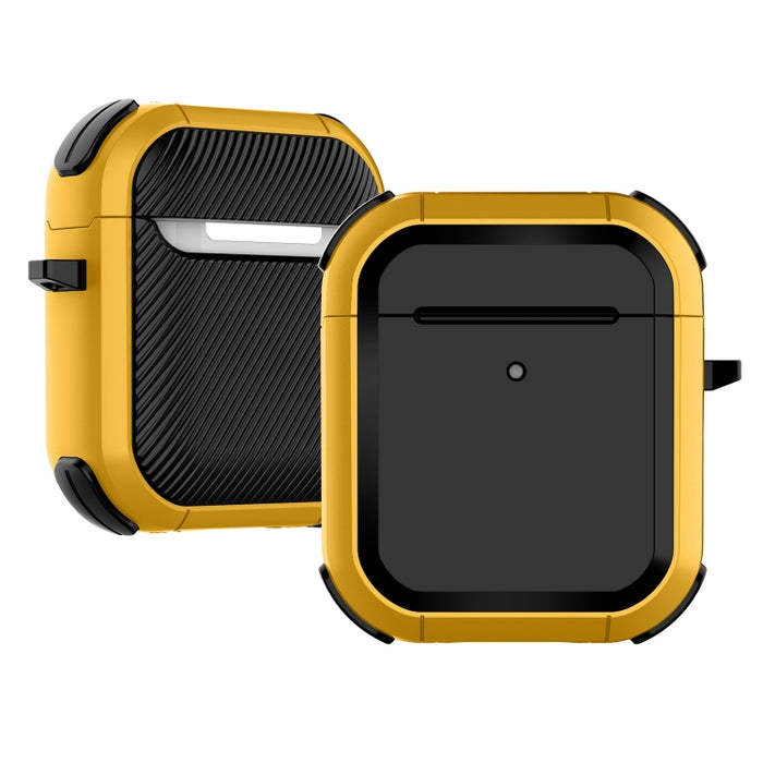 Estuche protector de TPU Thunder Mecha a prueba de golpes para auriculares inalámbricos, For AirPods 1/2, For AirPods Pro