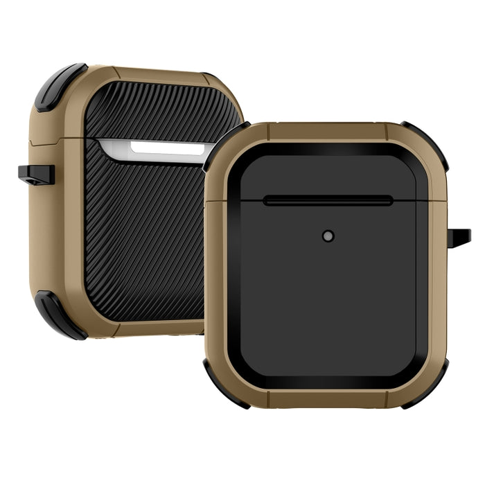 Estuche protector de TPU Thunder Mecha a prueba de golpes para auriculares inalámbricos, For AirPods 1/2, For AirPods Pro