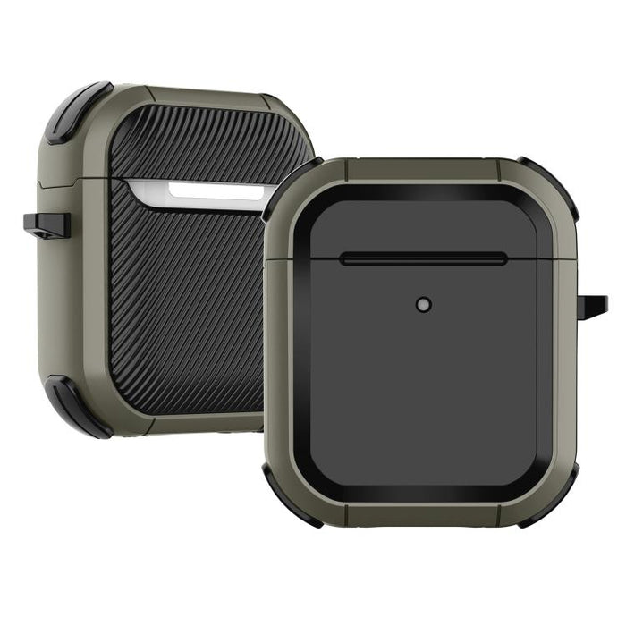 Estuche protector de TPU Thunder Mecha a prueba de golpes para auriculares inalámbricos, For AirPods 1/2, For AirPods Pro