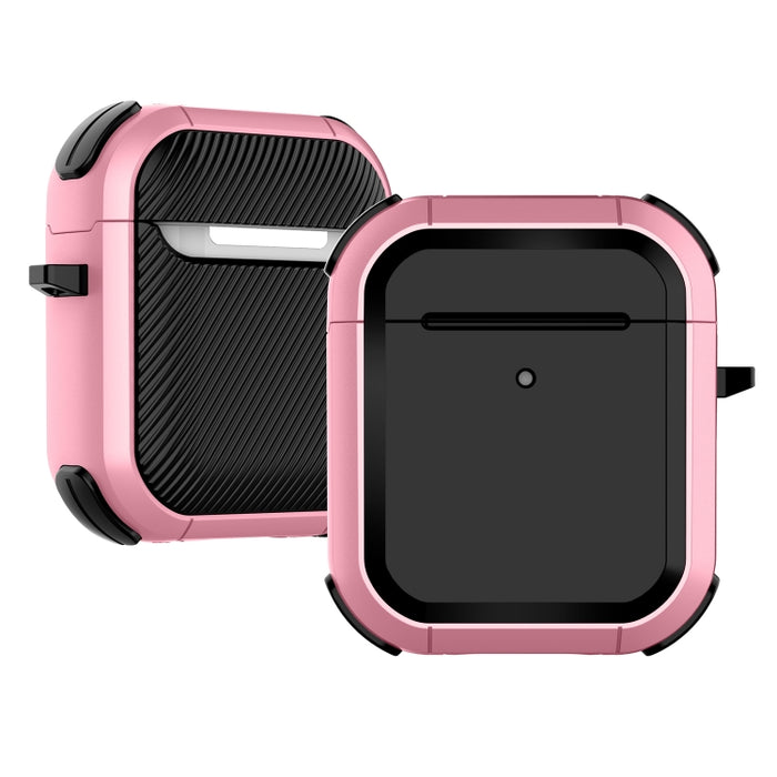 Estuche protector de TPU Thunder Mecha a prueba de golpes para auriculares inalámbricos, For AirPods 1/2, For AirPods Pro