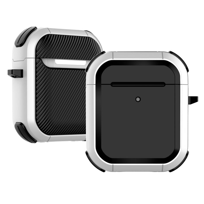 Estuche protector de TPU Thunder Mecha a prueba de golpes para auriculares inalámbricos, For AirPods 1/2, For AirPods Pro