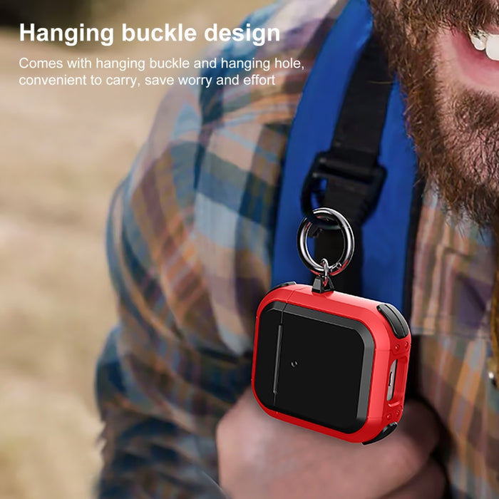 Estuche protector de TPU Thunder Mecha a prueba de golpes para auriculares inalámbricos, For AirPods 1/2, For AirPods Pro