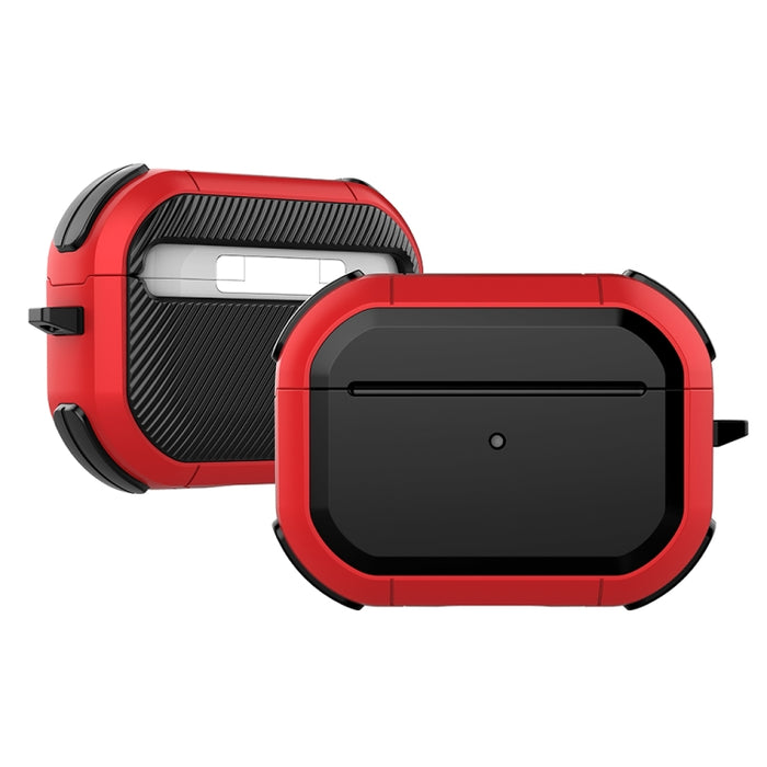 Estuche protector de TPU Thunder Mecha a prueba de golpes para auriculares inalámbricos, For AirPods 1/2, For AirPods Pro