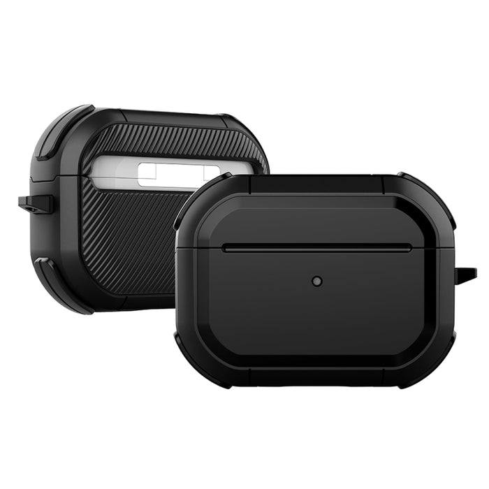 Estuche protector de TPU Thunder Mecha a prueba de golpes para auriculares inalámbricos, For AirPods 1/2, For AirPods Pro