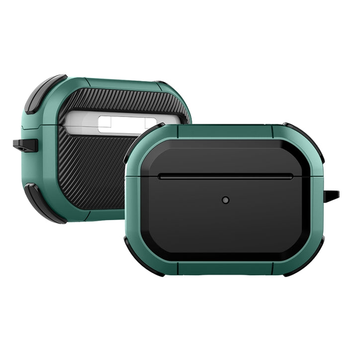 Estuche protector de TPU Thunder Mecha a prueba de golpes para auriculares inalámbricos, For AirPods 1/2, For AirPods Pro