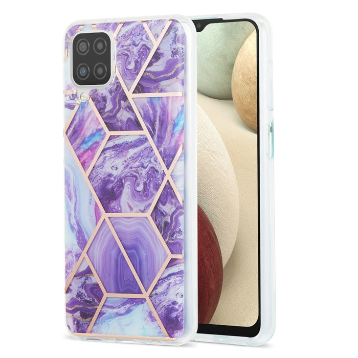 Estuche protector de TPU con patrón de mármol de galvanoplastia 3D, For Xiaomi Poco M3 / Note 9 4G / Redmi 9 Power, For Samsung Galaxy A12, For Samsung Galaxy A32 5G, For Samsung Galaxy A52 5G / 4G, For Samsung Galaxy A72 5G / 4G                       ...