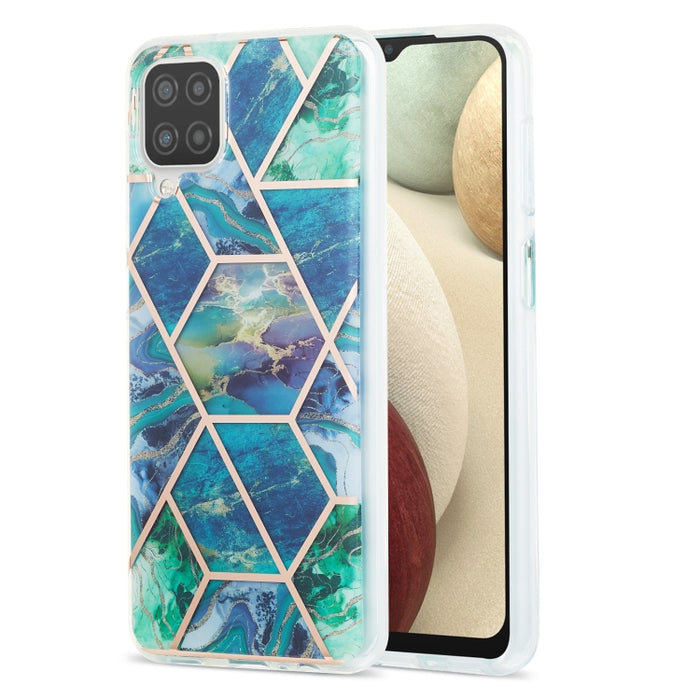 Estuche protector de TPU con patrón de mármol de galvanoplastia 3D, For Xiaomi Poco M3 / Note 9 4G / Redmi 9 Power, For Samsung Galaxy A12, For Samsung Galaxy A32 5G, For Samsung Galaxy A52 5G / 4G, For Samsung Galaxy A72 5G / 4G                       ...