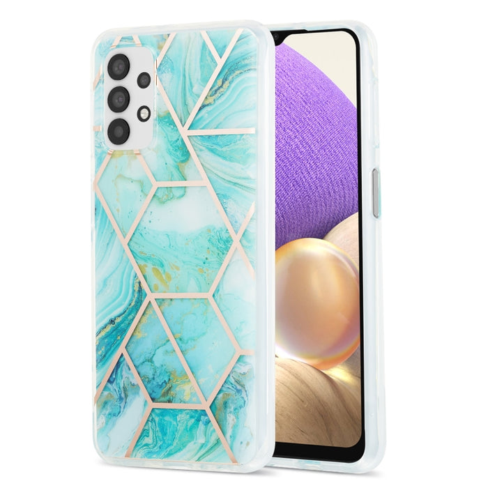 Estuche protector de TPU con patrón de mármol de galvanoplastia 3D, For Xiaomi Poco M3 / Note 9 4G / Redmi 9 Power, For Samsung Galaxy A12, For Samsung Galaxy A32 5G, For Samsung Galaxy A52 5G / 4G, For Samsung Galaxy A72 5G / 4G                       ...