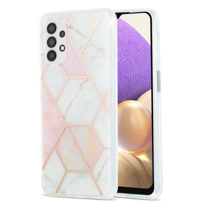 Estuche protector de TPU con patrón de mármol de galvanoplastia 3D, For Xiaomi Poco M3 / Note 9 4G / Redmi 9 Power, For Samsung Galaxy A12, For Samsung Galaxy A32 5G, For Samsung Galaxy A52 5G / 4G, For Samsung Galaxy A72 5G / 4G                       ...