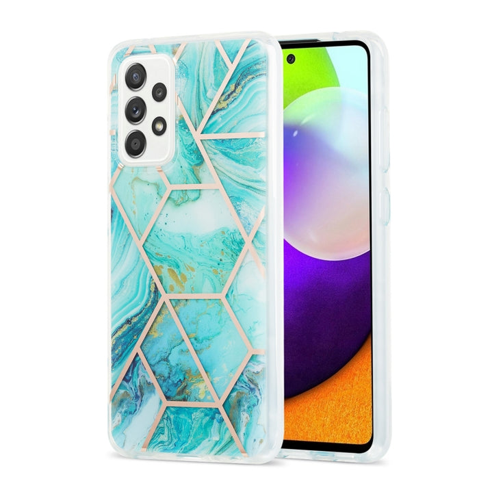 Estuche protector de TPU con patrón de mármol de galvanoplastia 3D, For Xiaomi Poco M3 / Note 9 4G / Redmi 9 Power, For Samsung Galaxy A12, For Samsung Galaxy A32 5G, For Samsung Galaxy A52 5G / 4G, For Samsung Galaxy A72 5G / 4G                       ...